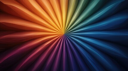 Poster - Vibrant color swirl art abstract design digital art creative studio close-up visual aesthetics