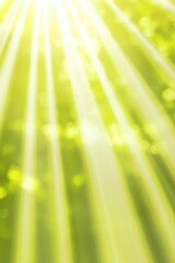 Poster - Vibrant yellow abstract backdrop radiating light and energy.