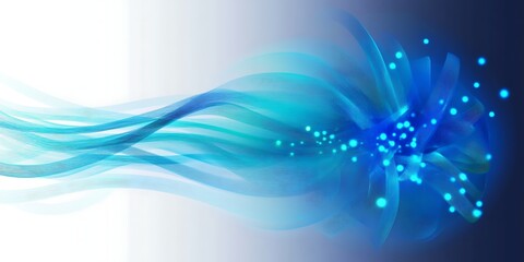 Poster - Abstract technology blue color vector background ,

