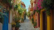 © gio - Greek Island Alleyway Stroll