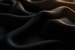 © Pixels Views - A dark, smooth fabric with subtle lighting, highlighting its fluidity and depth, and its intricate weave and graceful curves.