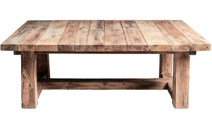 Poster - Wooden table on black background with unique object and shadow detail for creative projects and designs isolated on transparent background.