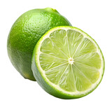 Fresh Limes: Juicy & Zesty Images isolated on transparent background
