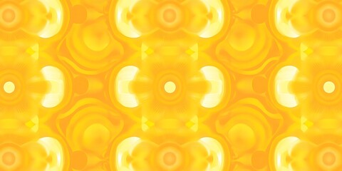 Fototapete - Bright yellow seamless seamless background retro style 

