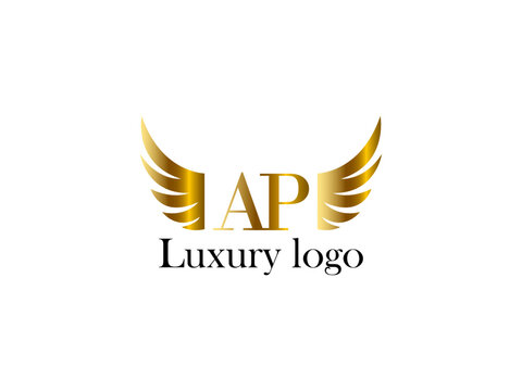 Letter luxury logo collection