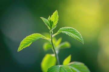 Aufkleber - A detailed view of a plant's foliage, suitable for illustrations or design