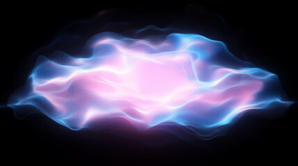 Poster - Ethereal background of drifting abstract particles and soft hues for modern digital design