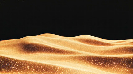 Poster - Golden waves of drifting barley malt background for nature and texture designs
