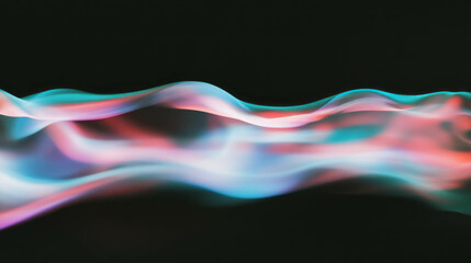 Poster - Vibrant drifting light sparks on dark background for creative designs and visuals