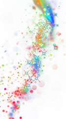 Wall Mural - png holographic flare graphics light night.