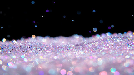Poster - Sparkling glitter background for festive celebration and creative design