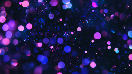 Poster - Vibrant falling glitter background for festive and creative designs