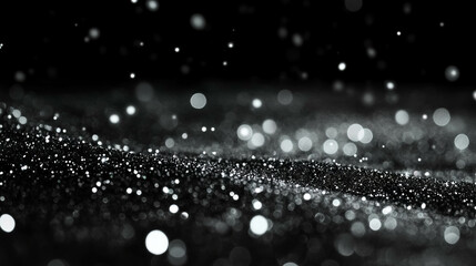 Poster - Sparkling glitter background with sharp contrast for festive design and decoration