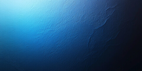 Poster - A textured surface gradating from light cyan to dark indigo, creating a depthy, abstract, and mysterious background.