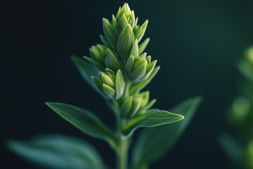 Aufkleber - A detailed view of a plant's foliage