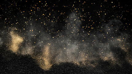 Poster - Dynamic fire and charcoal backdrop for dramatic visual designs