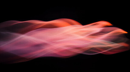 Poster - Abstract fiery smoke wave background for creative design and artwork