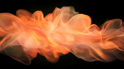 Poster - Fiery abstract background with dynamic flames and varied shapes for creative design