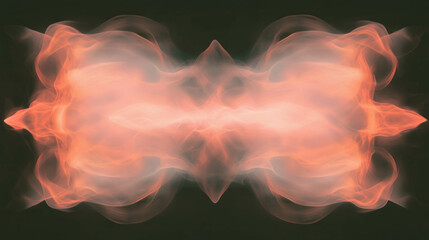 Poster - Abstract fiery flames background with dynamic shapes for creative designs