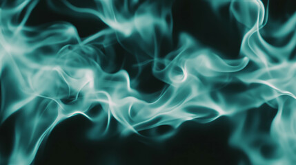 Poster - Mystical flames flickering against dark background for dramatic design