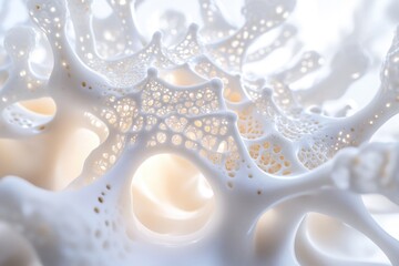 Poster - A close-up view of mesh material with holes, suitable for use in illustrations or designs