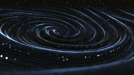 Poster - Cosmic gravitational waves with distorted background for science and space exploration design