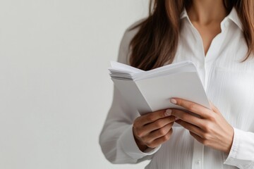 Poster - A person reading a book, possibly studying or learning