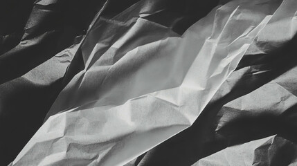 Aufkleber - Black lightly rumpled paper texture for artistic backgrounds and graphic design