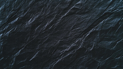 Poster - Subtle black crumpled paper texture for creative overlay and design enhancement