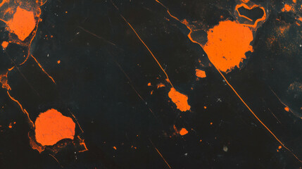 Aufkleber - Bright copper and vibrant orange overlay texture for artistic design