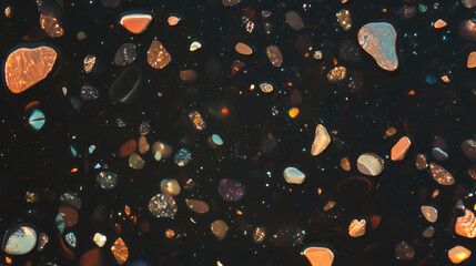 Aufkleber - Embedded copper and stone texture overlay for design and art projects