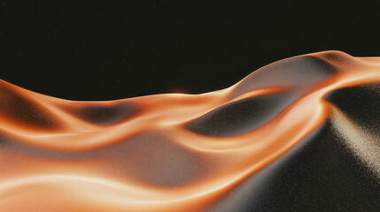 Poster - Copper texture with fine grain and subtle overlay for artistic design