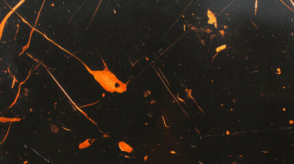 Aufkleber - Copper texture with fine scratches for creative design background
