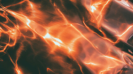 Poster - Lustrous copper texture with polished metallic surface for design projects