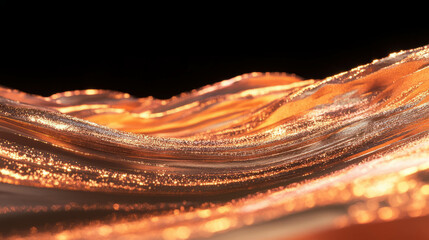 Poster - Abstract copper texture with varied grain for artistic design and background enhancement