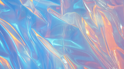 Poster - Iridescent overlay texture with fine diagonal ribbed patterns for backgrounds