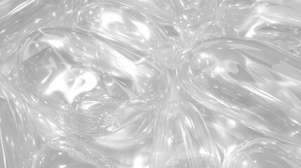 Aufkleber - Transparent ribbed plastic texture for creative design projects