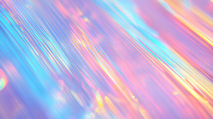 Poster - Abstract iridescent ribbed texture in pastel colors for creative backgrounds