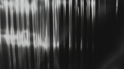 Poster - Abstract overlay texture of thick ribbed transparent plastic for creative design