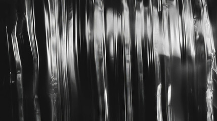 Poster - Abstract overlay texture of thick ribbed transparent plastic for creative design and art projects