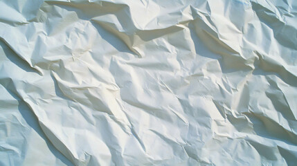 Poster - Lightly creased white paper texture overlay for creative design projects