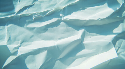 Aufkleber - Abstract texture of sharp ribbed white creased paper for design projects