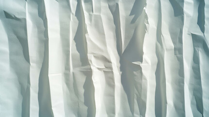 Aufkleber - Minimalist wide ribbed white texture overlay for design and background