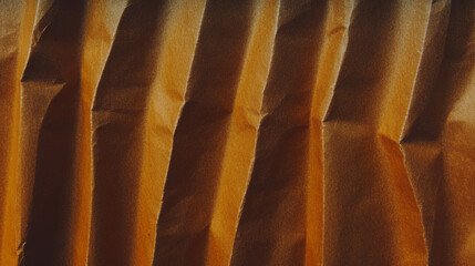 Poster - Close-up texture of coarse ribbed craft paper for background design