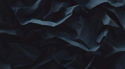 Poster - Abstract dark texture of irregular ribbed craft paper for design and background
