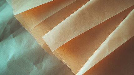 Aufkleber - Textured craft paper with narrow ribbed pattern for creative projects