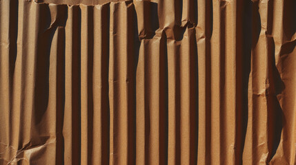 Poster - Textured craft paper with ribbed patterns for creative design and decoration