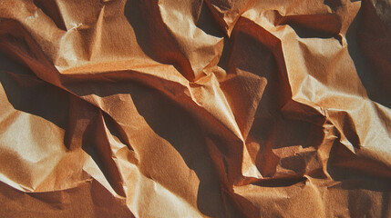 Aufkleber - Abstract texture of uneven ribbed craft paper design for creative projects