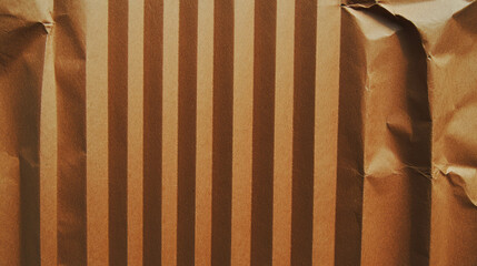 Poster - Minimalist design with ribbed craft paper texture for creative projects