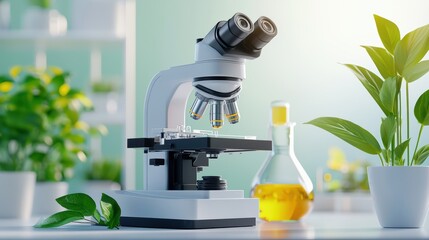Poster - ai-assisted robot in scientific research environment with equipment
